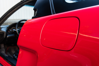 1991 Acura NSX in Formula Red over Black