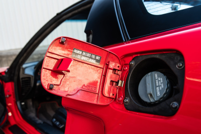 1991 Acura NSX in Formula Red over Black