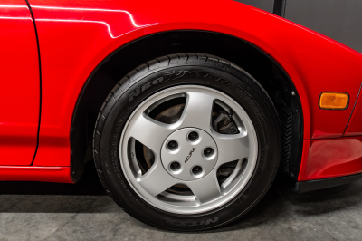 1991 Acura NSX in Formula Red over Black