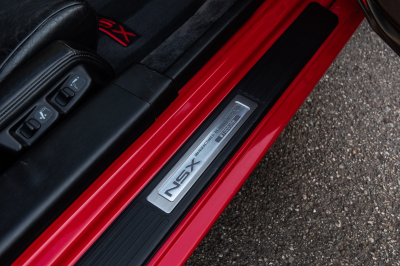 1991 Acura NSX in Formula Red over Black