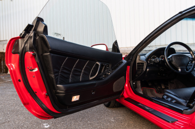 1991 Acura NSX in Formula Red over Black