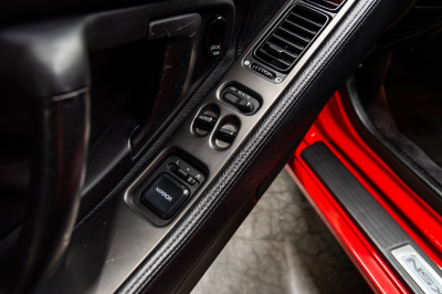 1991 Acura NSX in Formula Red over Black