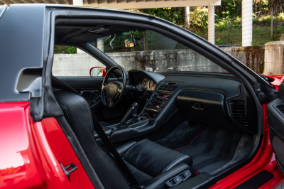 1991 Acura NSX in Formula Red over Black
