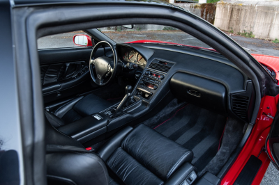 1991 Acura NSX in Formula Red over Black