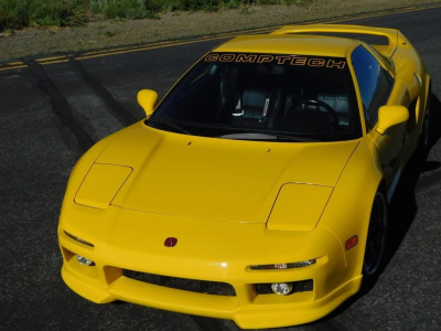 1995 Acura NSX in Spa Yellow over Black