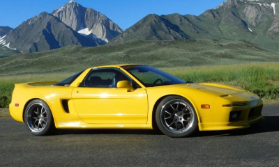 1995 Acura NSX in Spa Yellow over Black