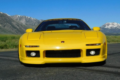 1995 Acura NSX in Spa Yellow over Black