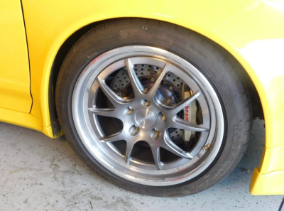 1995 Acura NSX in Spa Yellow over Black