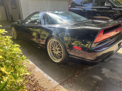 1993 Acura NSX in Berlina Black over Black