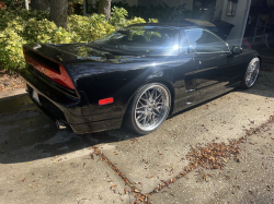 1993 Acura NSX in Berlina Black over Black