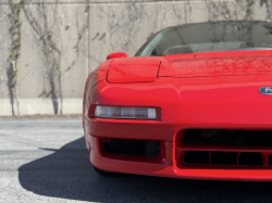 1992 Acura NSX in Formula Red over Black