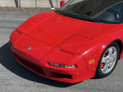 1992 Acura NSX in Formula Red over Black