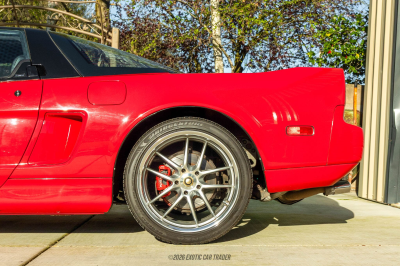 1992 Acura NSX in Formula Red over Black