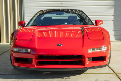1992 Acura NSX in Formula Red over Black