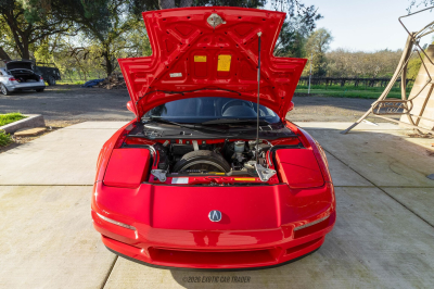 1992 Acura NSX in Formula Red over Black