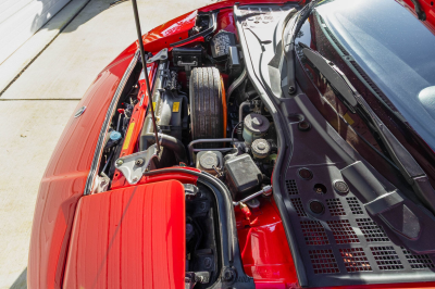 1992 Acura NSX in Formula Red over Black