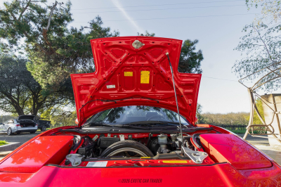1992 Acura NSX in Formula Red over Black