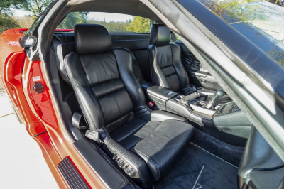 1992 Acura NSX in Formula Red over Black