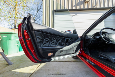 1992 Acura NSX in Formula Red over Black