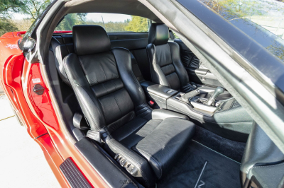 1992 Acura NSX in Formula Red over Black
