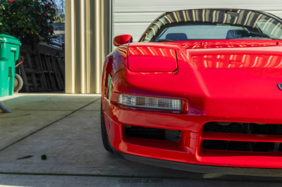 1992 Acura NSX in Formula Red over Black