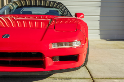 1992 Acura NSX in Formula Red over Black
