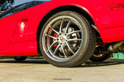 1992 Acura NSX in Formula Red over Black