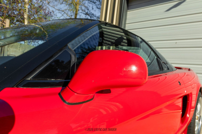 1992 Acura NSX in Formula Red over Black