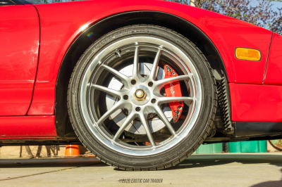 1992 Acura NSX in Formula Red over Black