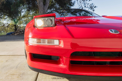 1992 Acura NSX in Formula Red over Black