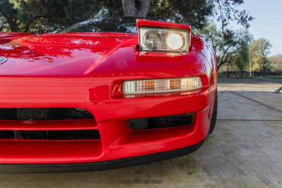 1992 Acura NSX in Formula Red over Black