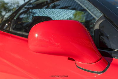 1992 Acura NSX in Formula Red over Black