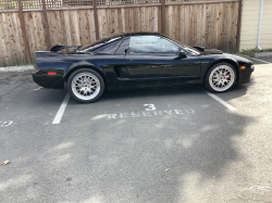 1995 Acura NSX in Berlina Black over Black