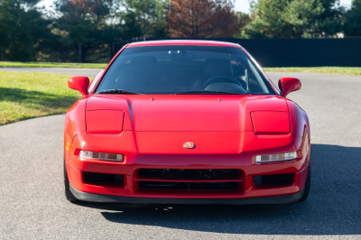 1995 Acura NSX in Formula Red over Black