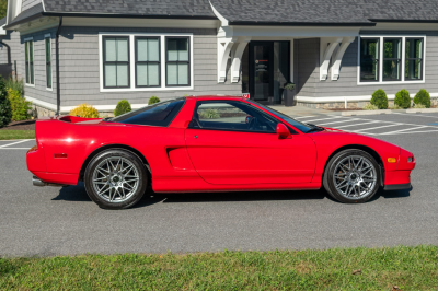 1995 Acura NSX in Formula Red over Black