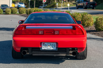 1995 Acura NSX in Formula Red over Black