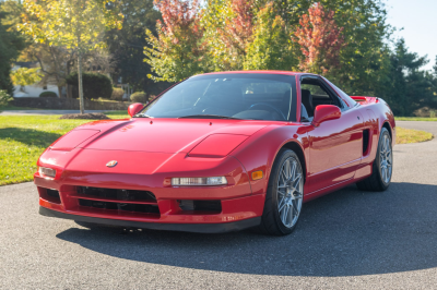 1995 Acura NSX in Formula Red over Black
