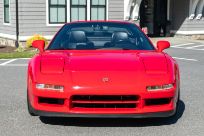 1995 Acura NSX in Formula Red over Black