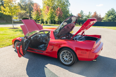 1995 Acura NSX in Formula Red over Black