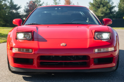 1995 Acura NSX in Formula Red over Black