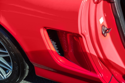 1995 Acura NSX in Formula Red over Black