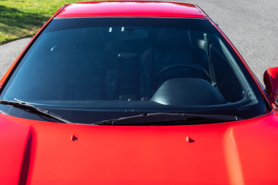 1995 Acura NSX in Formula Red over Black