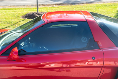 1995 Acura NSX in Formula Red over Black