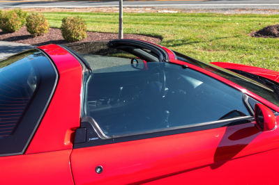 1995 Acura NSX in Formula Red over Black