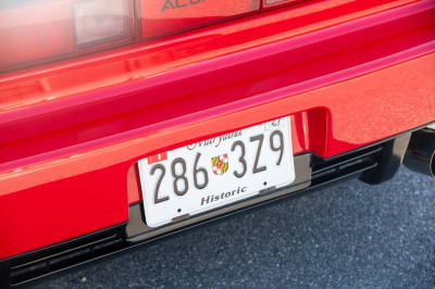 1995 Acura NSX in Formula Red over Black