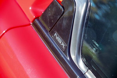 1995 Acura NSX in Formula Red over Black