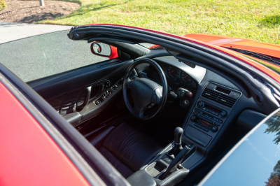 1995 Acura NSX in Formula Red over Black