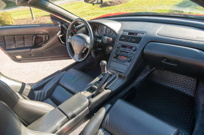 1995 Acura NSX in Formula Red over Black