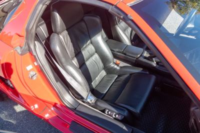 1995 Acura NSX in Formula Red over Black