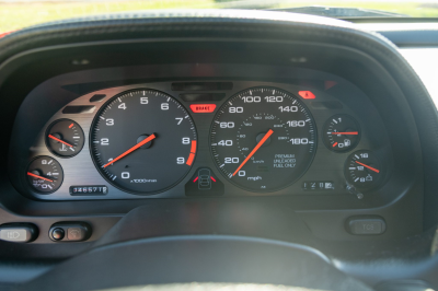1995 Acura NSX in Formula Red over Black